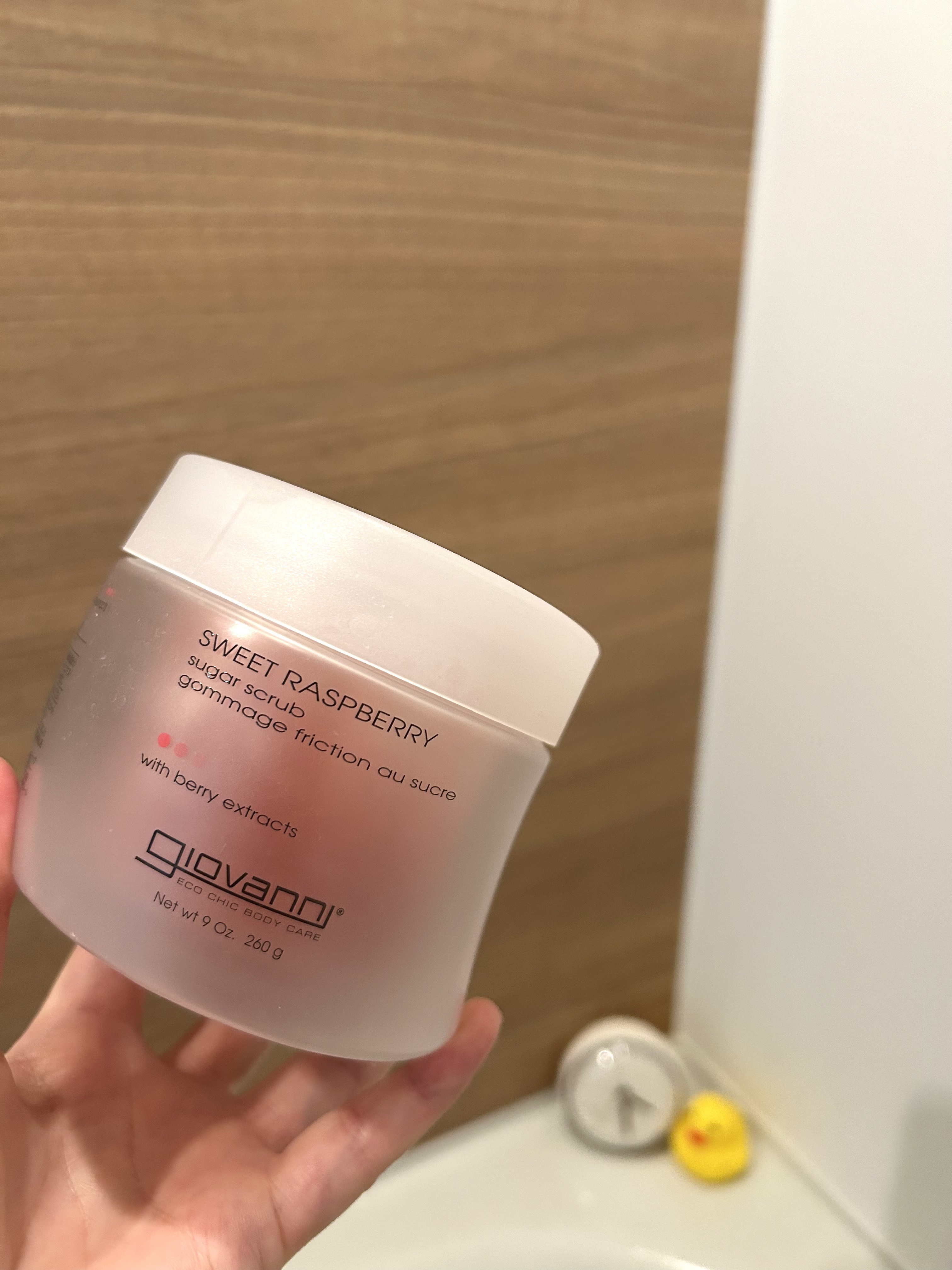 ジョヴァンニ シュガー ボディスクラブ スイートラズベリー/giovanni/ボディスクラブを使ったクチコミ（2枚目）