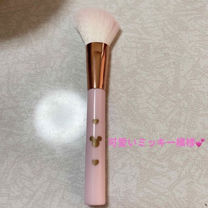 ごくふわっ ミッキーブラシ/DAISO/メイクブラシを使ったクチコミ(1枚目)