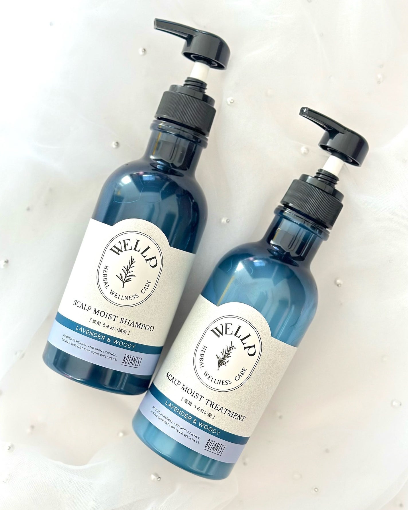 薬用スカルプケアシャンプー/トリートメント モイスト/WELLP/市販シャンプーを使ったクチコミ(1枚目)