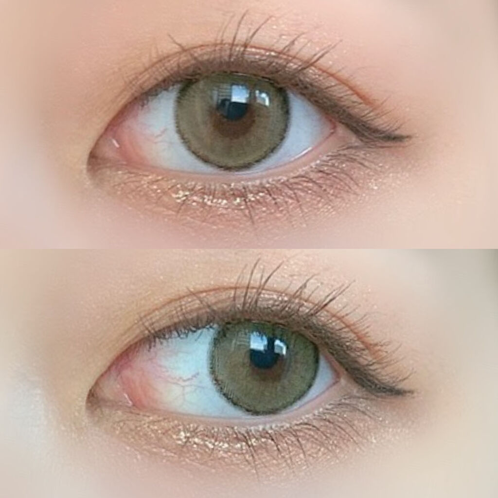 サンドシリーズ サンドプラスベージュ/LENSSIS/カラーコンタクトレンズを使ったクチコミ（3枚目）