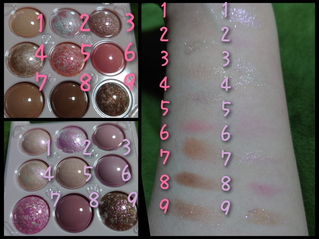 シャドウパレット/dasique/アイシャドウパレットを使ったクチコミ(2枚目)