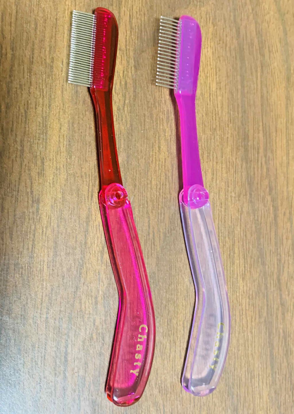 マスカラコーム メタルN(ナチュラル)/チャスティ/その他化粧小物を使ったクチコミ(1枚目)