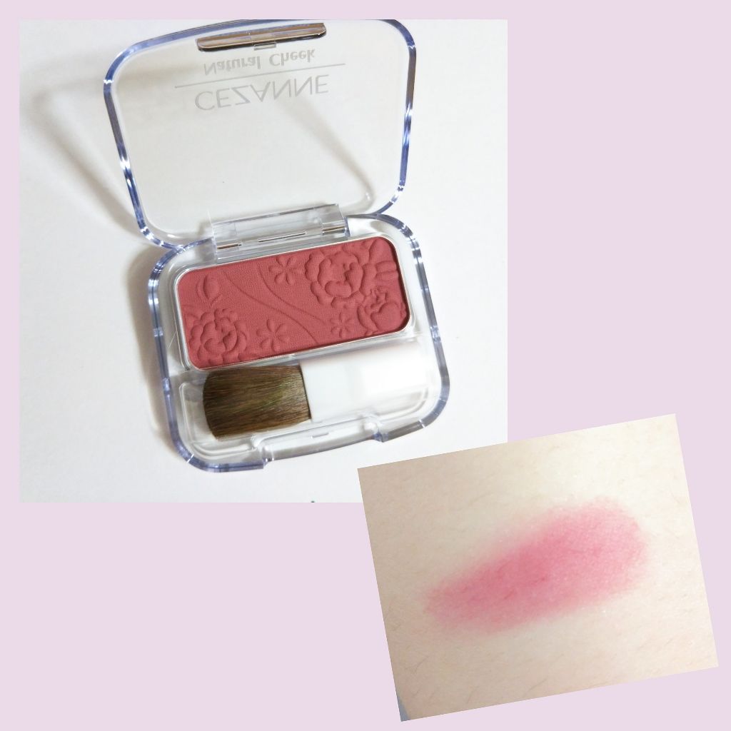 ナチュラル チークN/CEZANNE/パウダーチークを使ったクチコミ（1枚目）