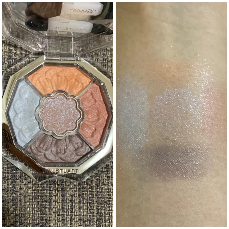 ジルスチュアート ブルームクチュール アイズ　ジュエルドブーケ 10 nemesia labradorite(限定)/JILL STUART/アイシャドウパレットを使ったクチコミ（2枚目）