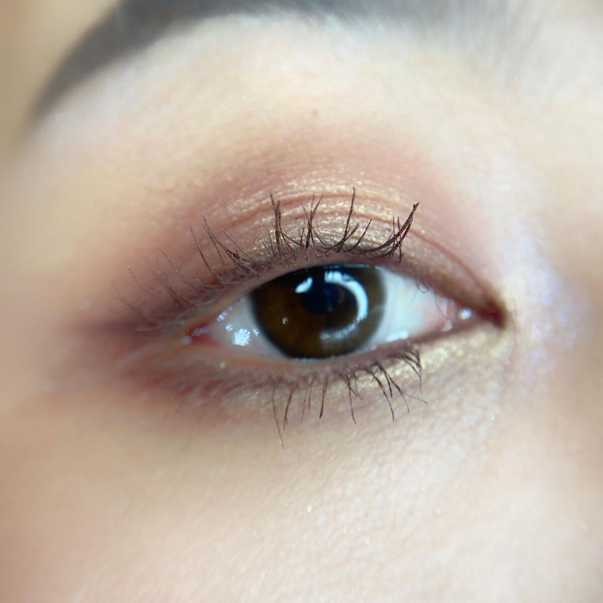 ち。 on LIPS 「#今日のメイク💄昨日とほぼ同じコスメで!昨日はコーラル系のカラ..」(6枚目)