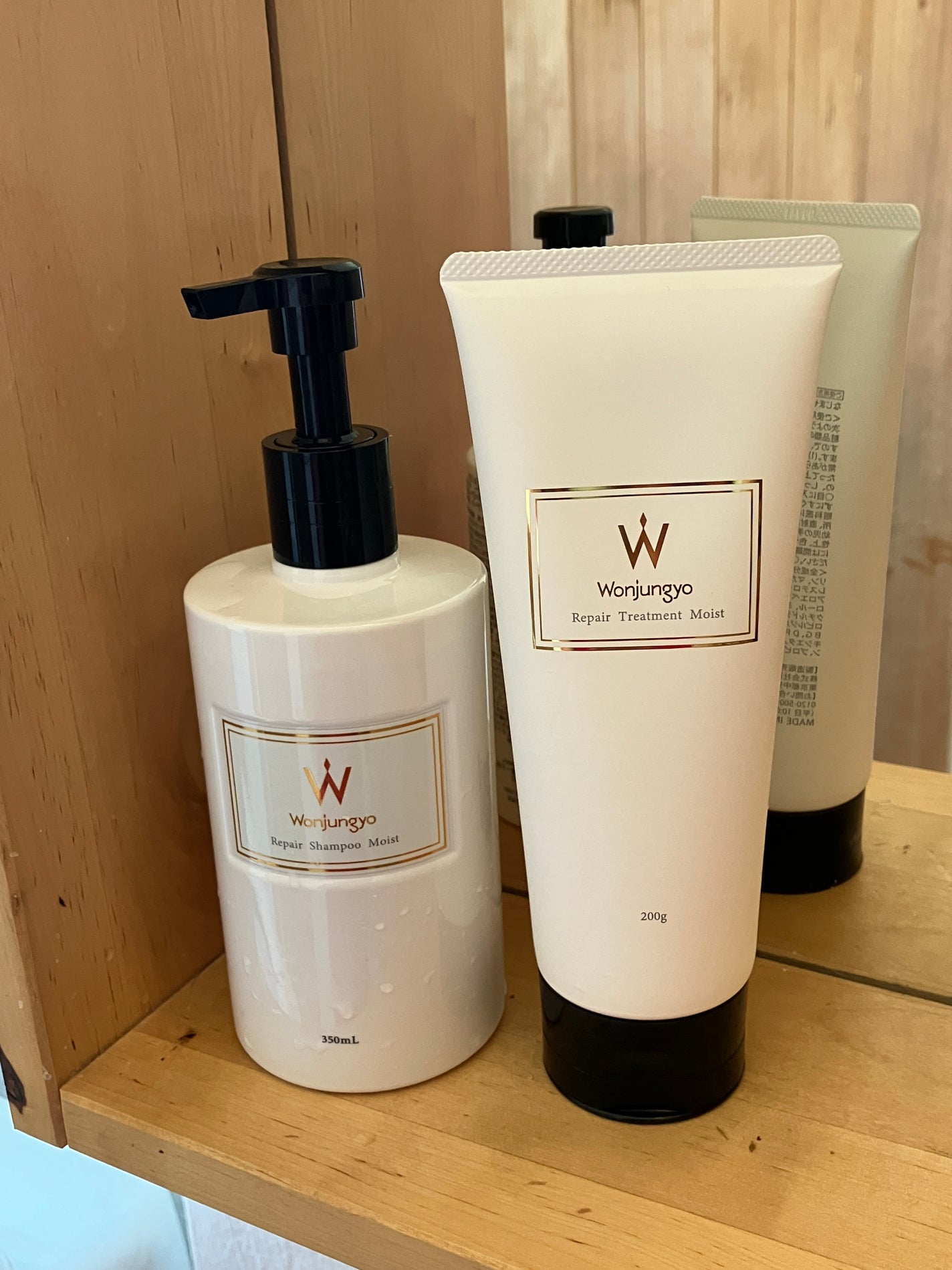 ウォンジョンヨ リペアシャンプー モイスト/リペアトリートメント モイスト/Wonjungyo/市販シャンプーを使ったクチコミ(1枚目)