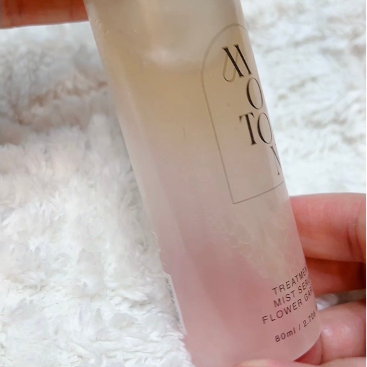 MOTON トリートメントミストセラム フラワーガーデン/MOTON/ヘアミストを使ったクチコミ(3枚目)