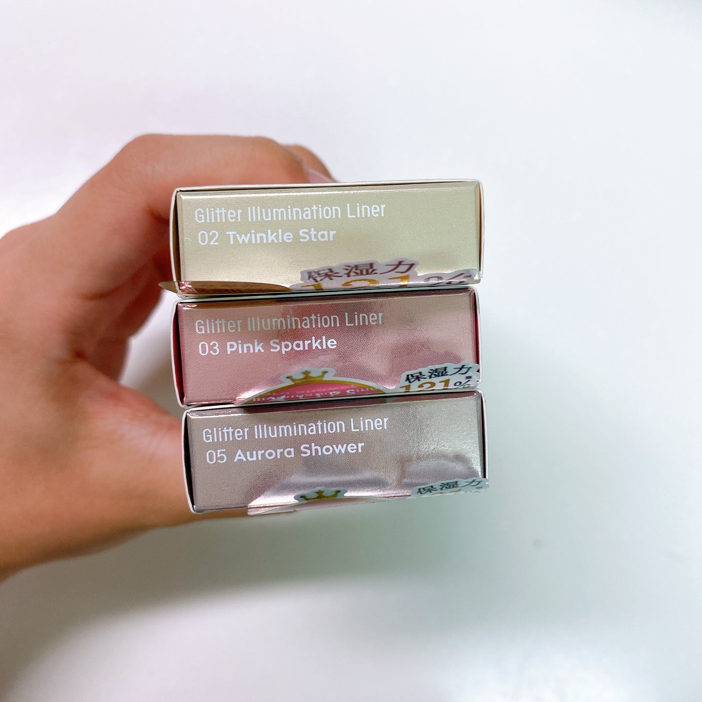 グリッター イルミネーションライナー R/CipiCipi/リキッドアイライナーを使ったクチコミ(5枚目)