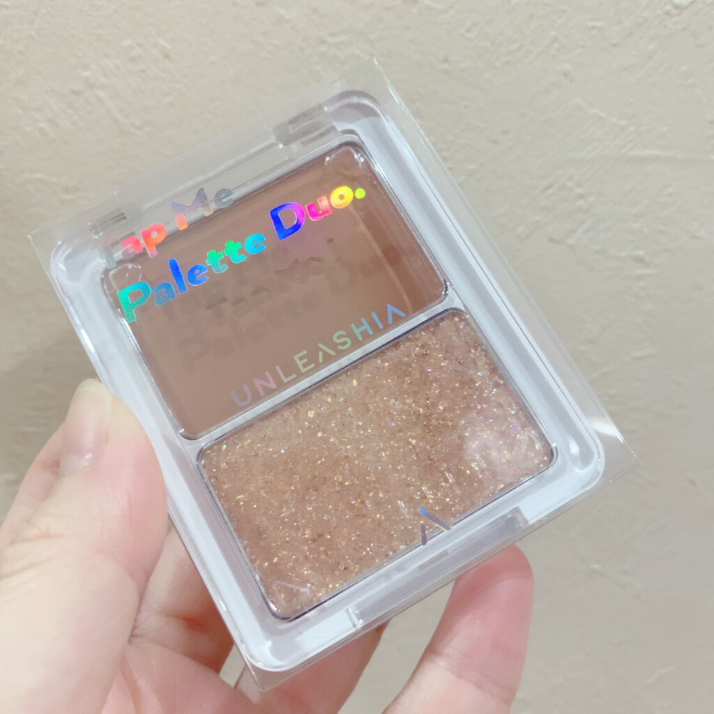 タップミー パレットデュオ No.2 グルーピィ/unleashia/アイシャドウパレットを使ったクチコミ（1枚目）