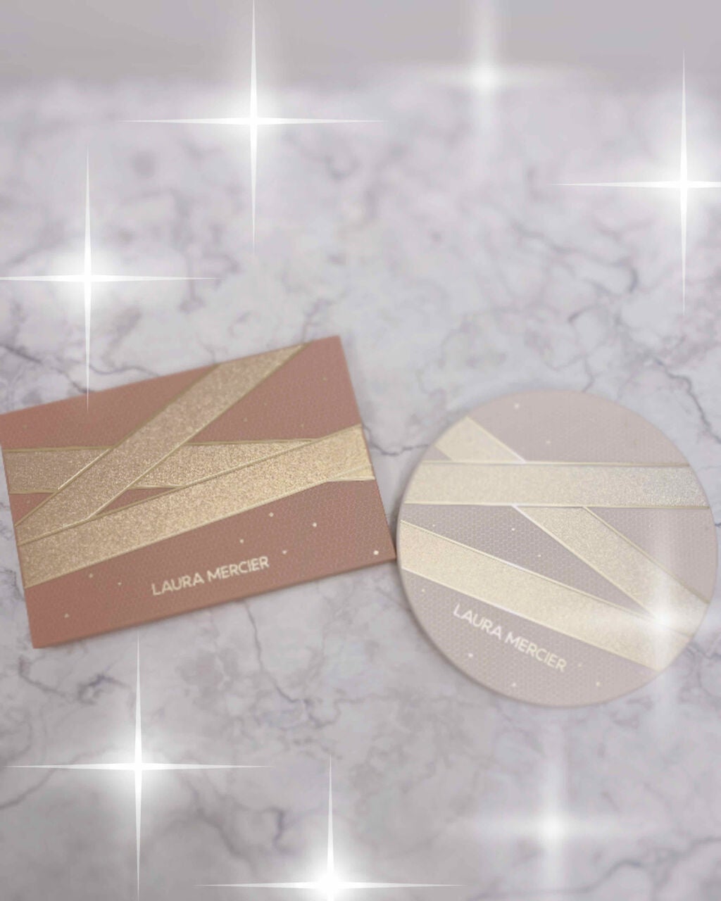 プリマ バレリーナ ミニ アイシャドウ パレット/ローラ メルシエ/アイシャドウパレットを使ったクチコミ(2枚目)