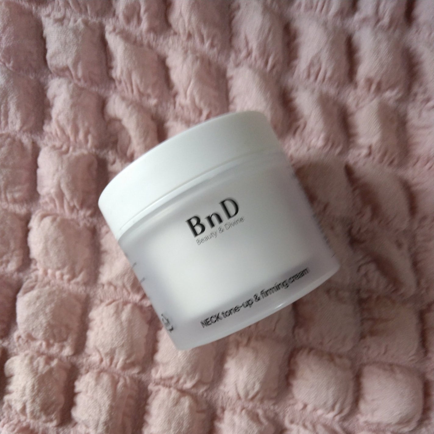 BnD ネックアイロン トーンアップ クリーム/BnD/ネック・デコルテケアを使ったクチコミ(1枚目)