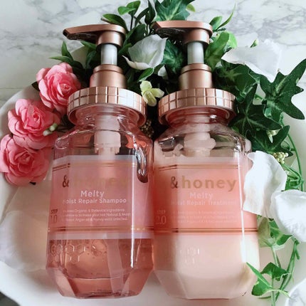 &honey Melty モイストリペア シャンプー1.0/モイストリペア ヘアトリートメント2.0/&honey/市販シャンプーを使ったクチコミ(1枚目)