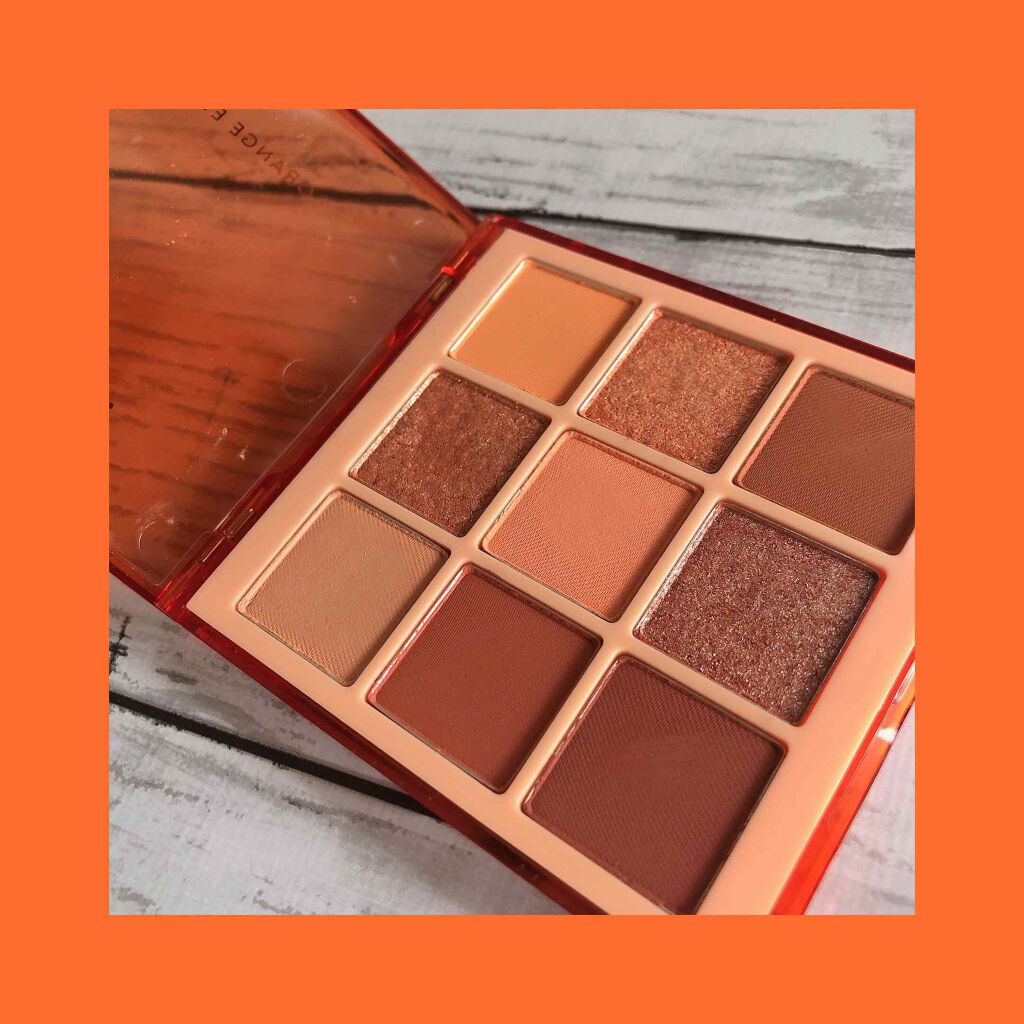 ジューシーオレンジパレット/innisfree/アイシャドウパレットを使ったクチコミ(1枚目)