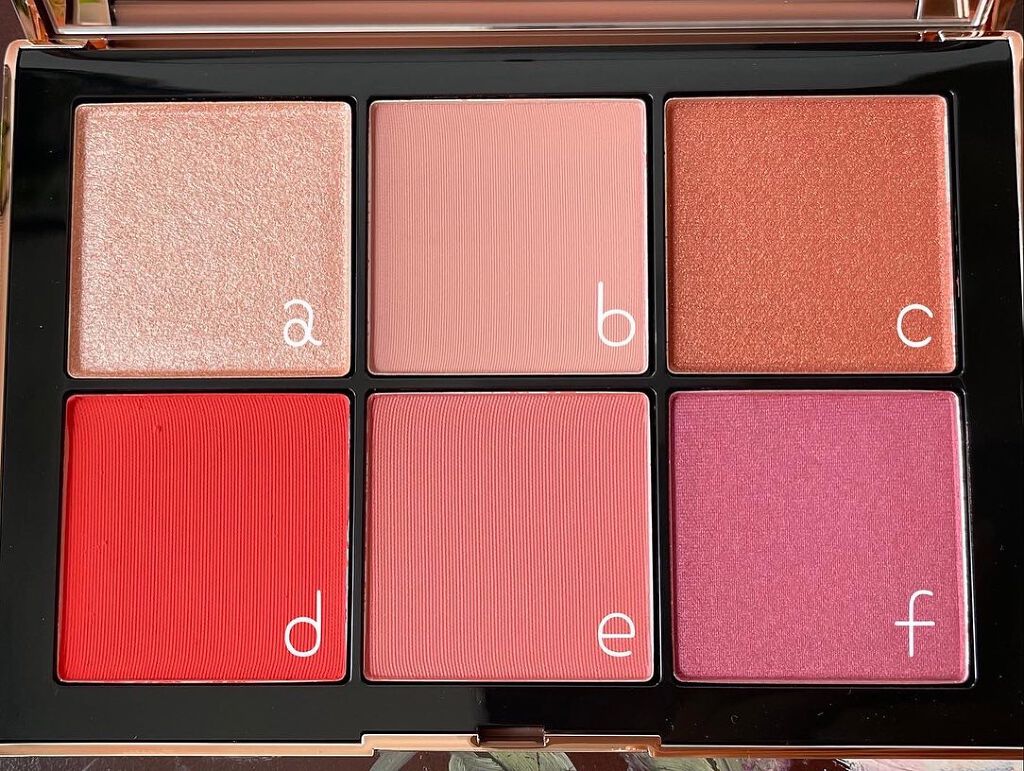 アフターグロー チークパレット/NARS/パウダーチークを使ったクチコミ（2枚目）