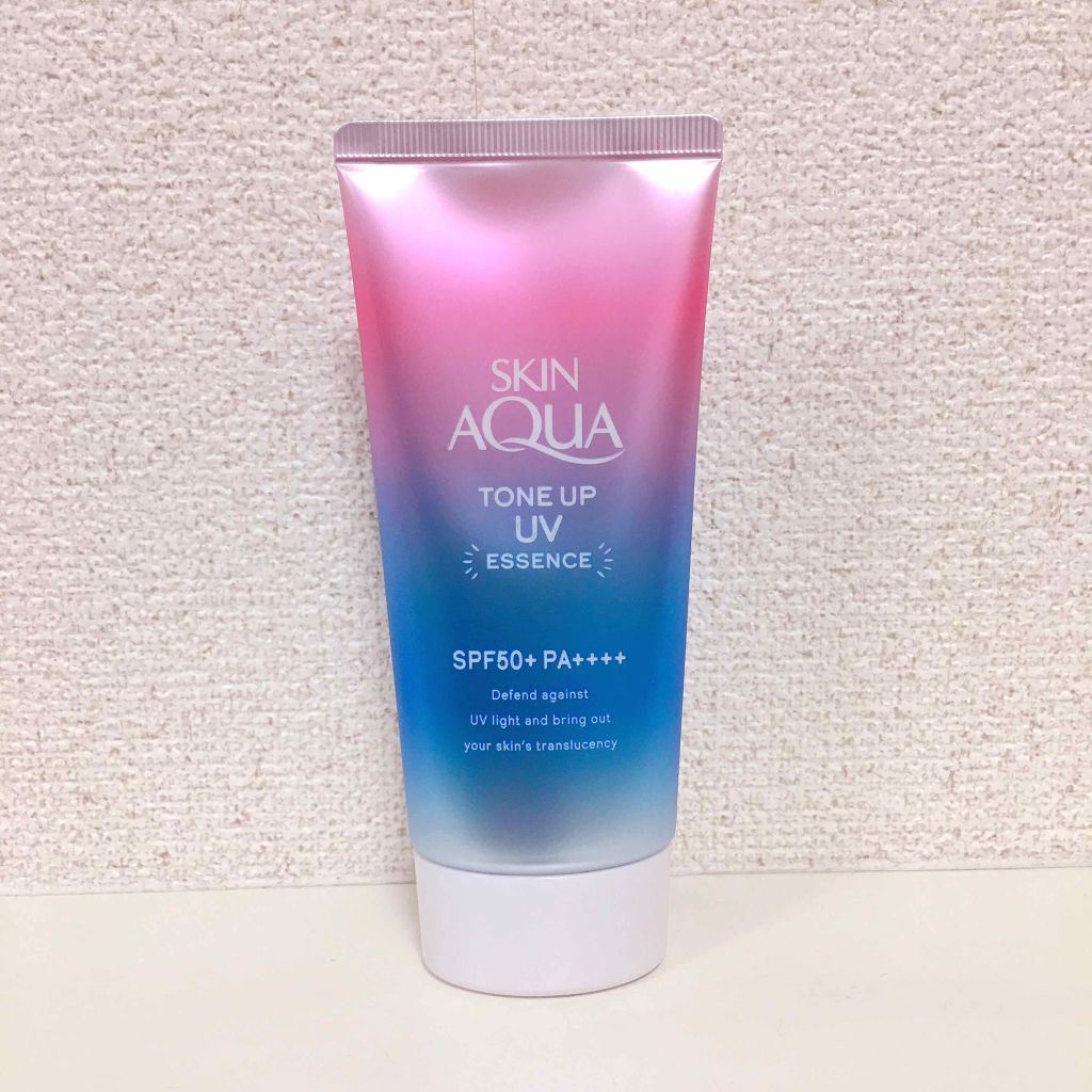 スキンアクア トーンアップUVエッセンス/スキンアクア/日焼け止めクリームを使ったクチコミ（1枚目）