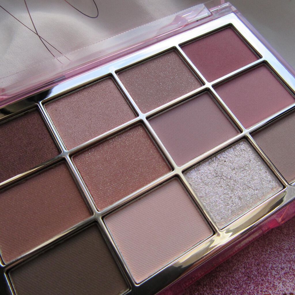 ソフトブラーリングアイパレット/wakemake/アイシャドウパレットを使ったクチコミ（2枚目）