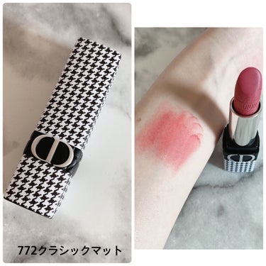 ルージュ ディオール 772 クラシック マット<ニュー ルック エディション>（生産終了）/Dior/口紅を使ったクチコミ（1枚目）