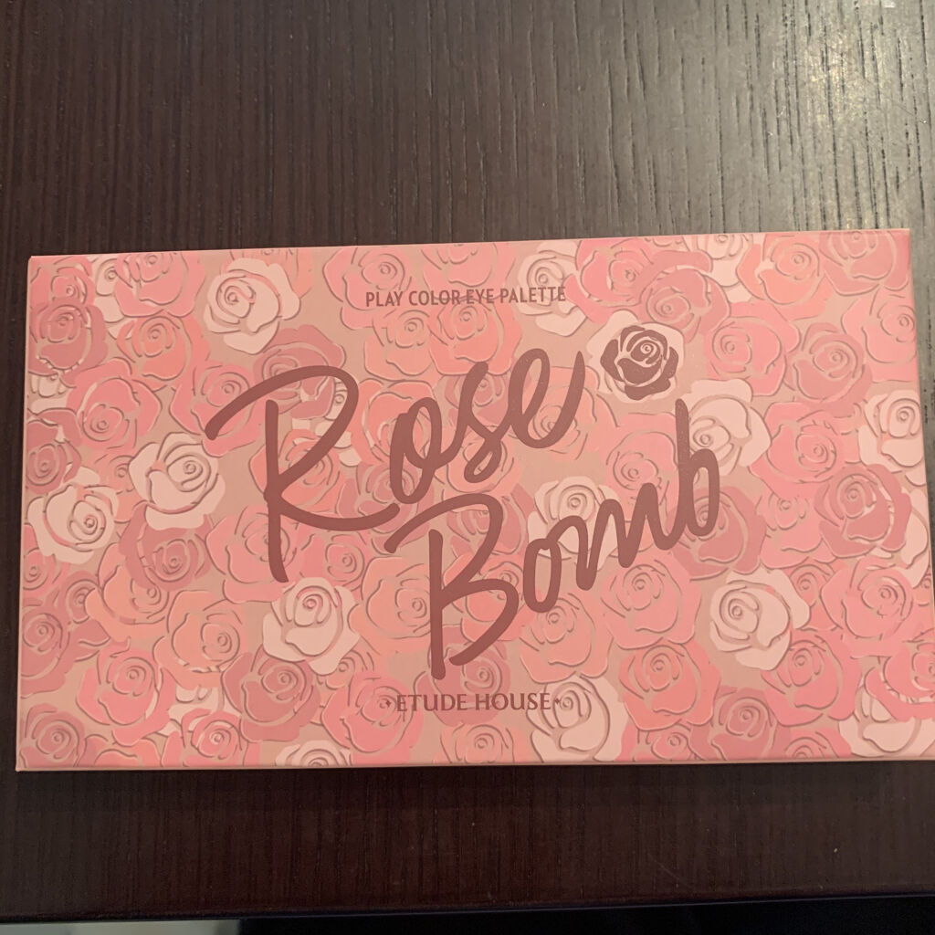 プレイカラーアイパレット ローズボム/ETUDE/アイシャドウパレットを使ったクチコミ（1枚目）