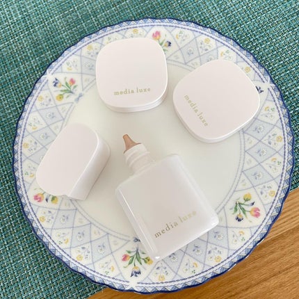 アイカラー 01 ブラウン系/media luxe/アイシャドウパレットを使ったクチコミ(3枚目)