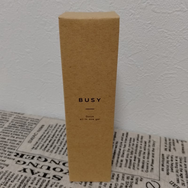 ビジー クイック オールインワンジェル/BUSY/オールインワン化粧品を使ったクチコミ（2枚目）