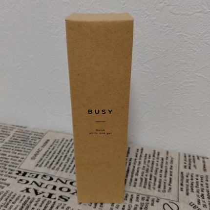 ビジー クイック オールインワンジェル/BUSY/オールインワン化粧品を使ったクチコミ(2枚目)