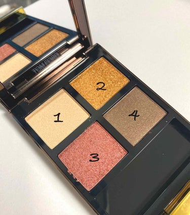 アイ カラー クォード/TOM FORD BEAUTY/アイシャドウパレットを使ったクチコミ（2枚目）