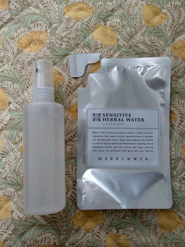 センシティブハーバルウォーター/MARKS&WEB/ミスト状化粧水を使ったクチコミ（3枚目）