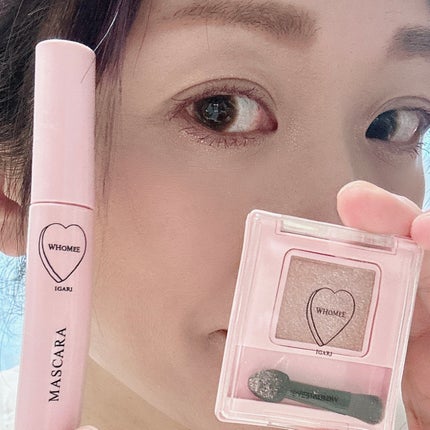 ロング&カールマスカラ N モーヴパープル/WHOMEE/マスカラの画像