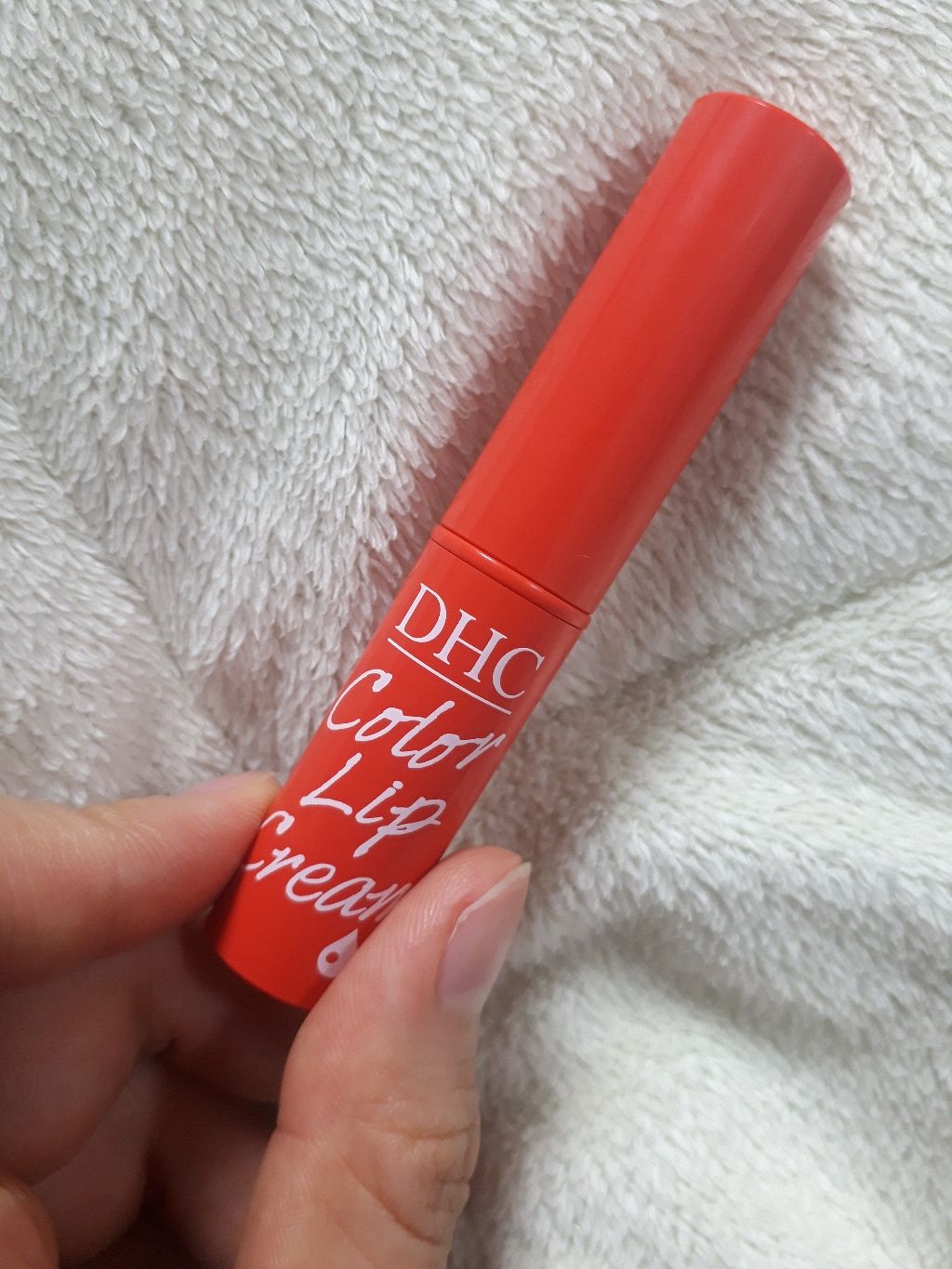 濃密うるみカラーリップクリーム/DHC/リップクリームを使ったクチコミ(1枚目)