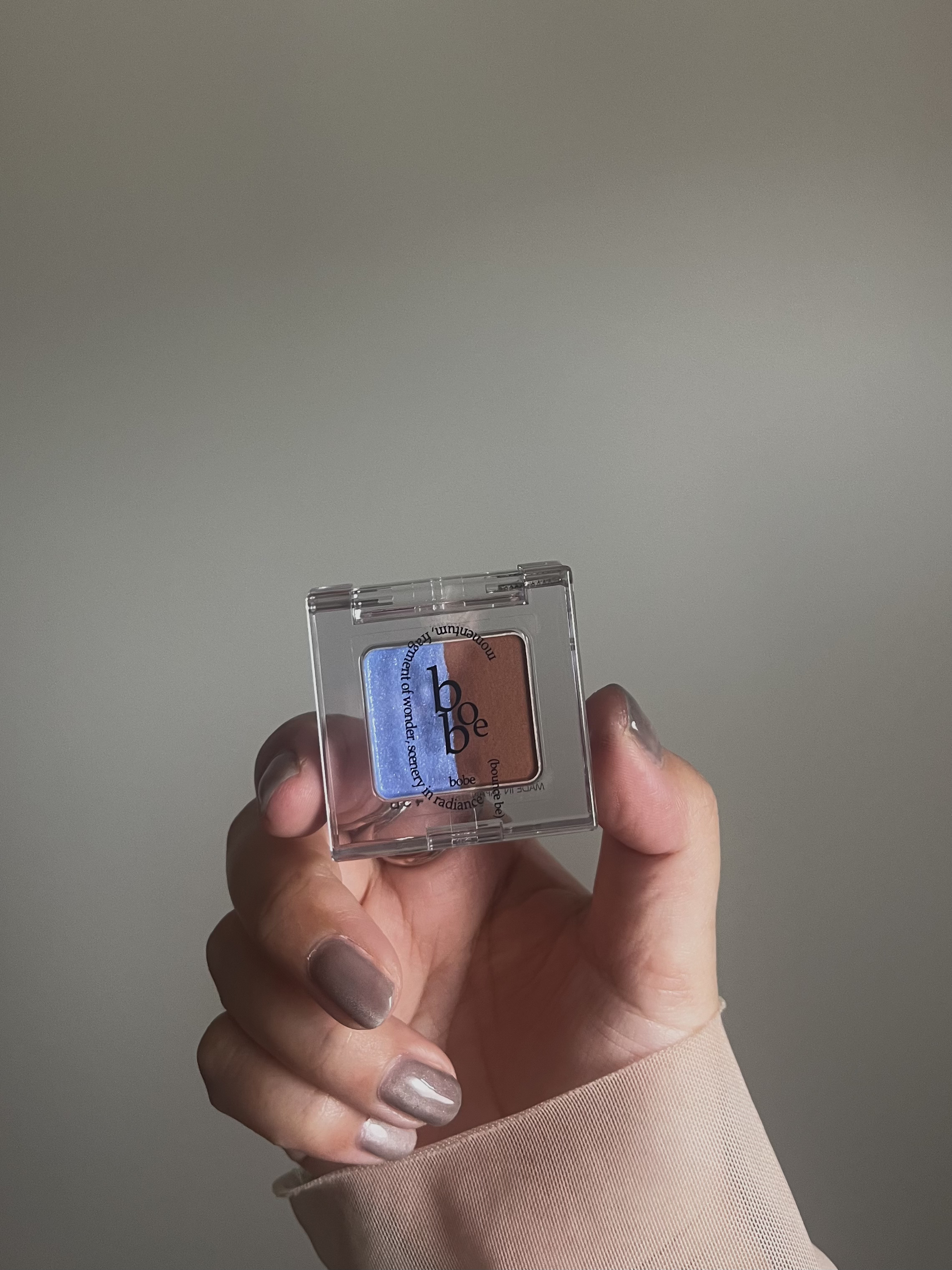 プレスドアイシャドウ/bobe/単色アイシャドウを使ったクチコミ（1枚目）