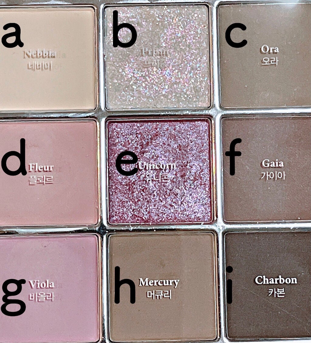 The Bella collection eyeshadow palette/CELEFIT/アイシャドウパレットを使ったクチコミ(4枚目)