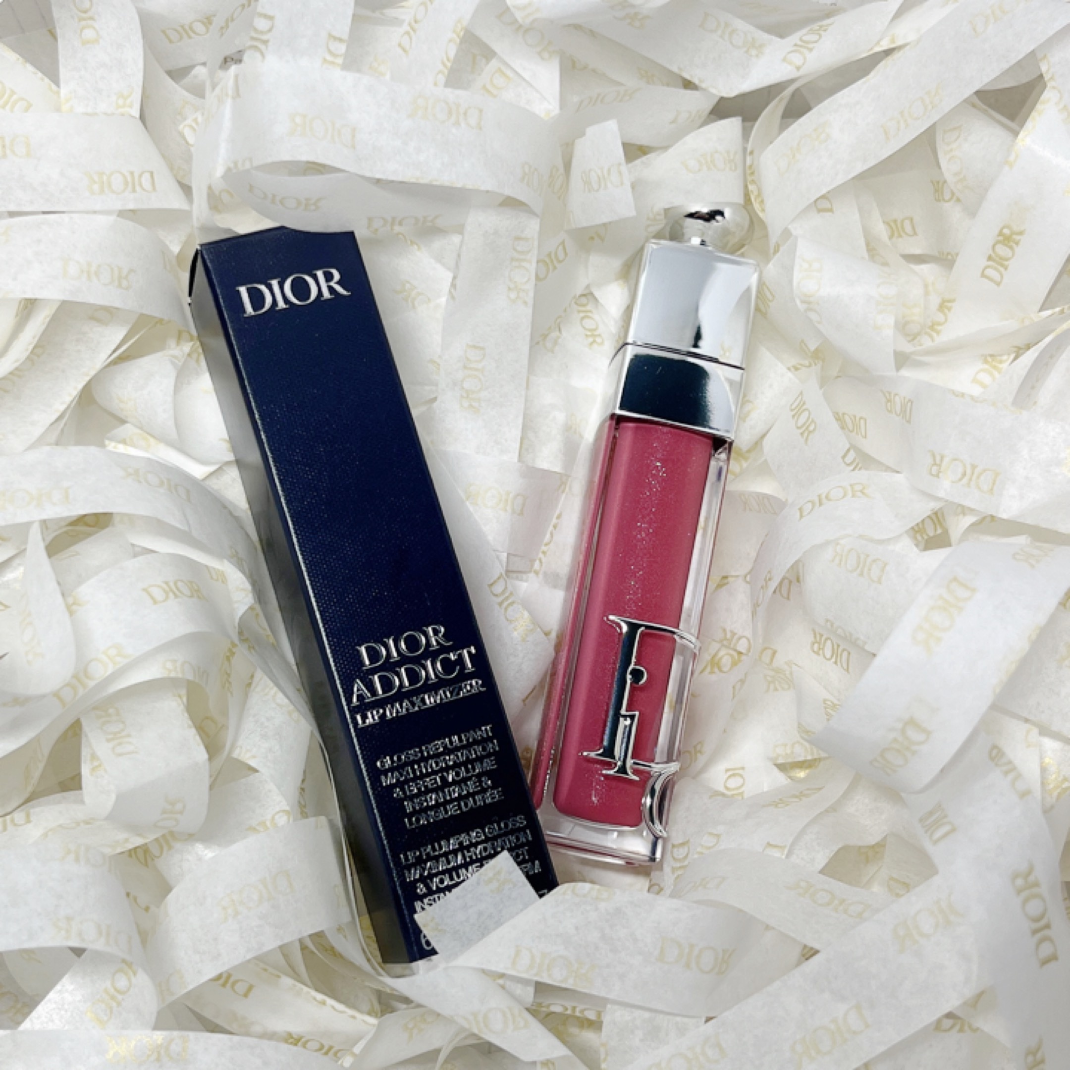 ディオール アディクト リップ マキシマイザー 068 シマー プラム/Dior/リップグロスを使ったクチコミ（2枚目）