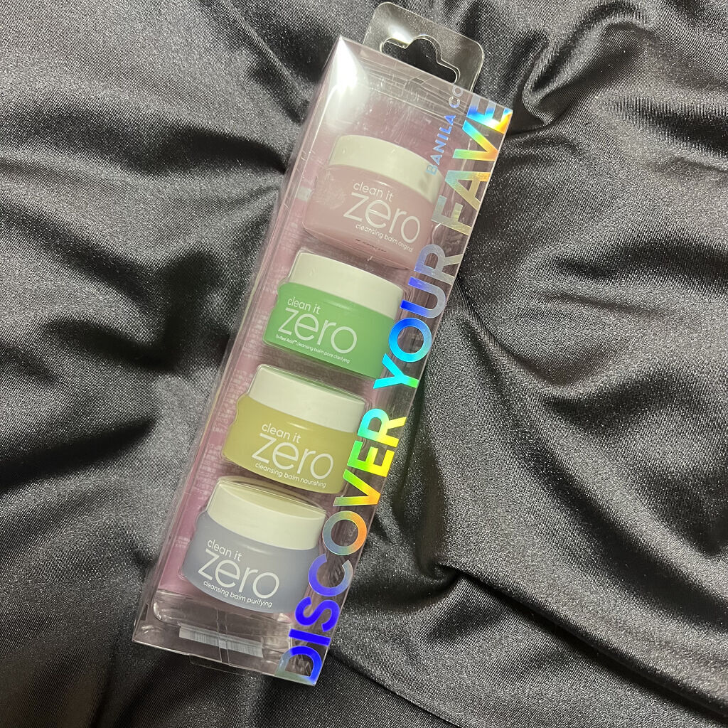 バニラコクレンジングバーム ディスカバリーキット/BANILA CO/その他キットセットを使ったクチコミ（2枚目）