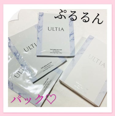 back aging care mask/ULTIA/シートマスク・パックを使ったクチコミ（1枚目）