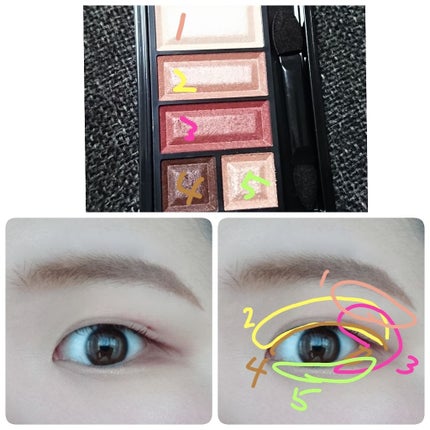 ショコラスウィート アイズ/リンメル ロンドン/アイシャドウパレットを使ったクチコミ(3枚目)