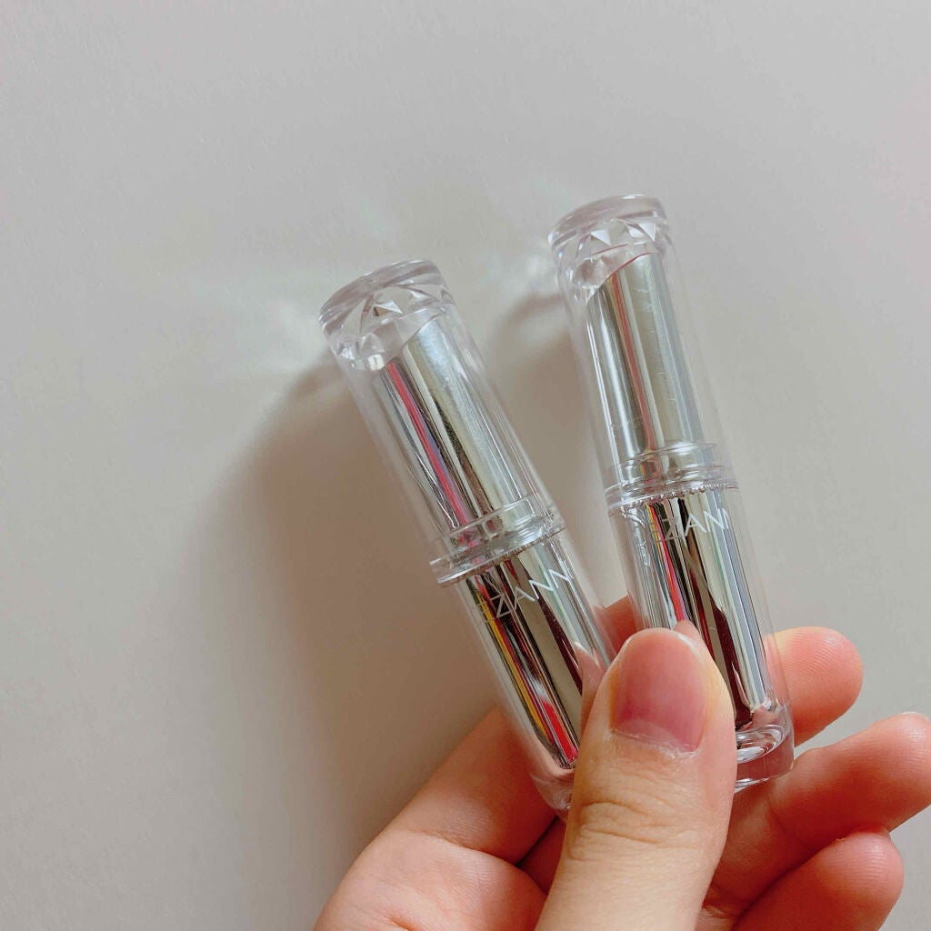 ラスティンググロスリップ/CEZANNE/口紅を使ったクチコミ(3枚目)