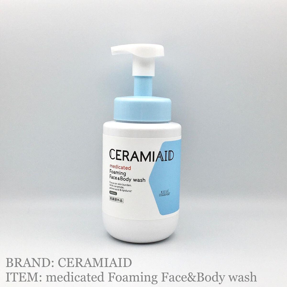 薬用 フェイス&ボディウォッシュ/セラミエイド/ボディソープを使ったクチコミ(1枚目)