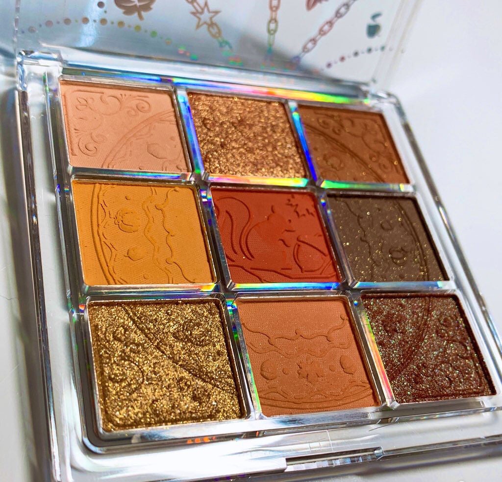 クォーツ 9色アイシャドウパレット(ドリームランドアイシャドウ)/ZEESEA/アイシャドウパレットを使ったクチコミ(3枚目)