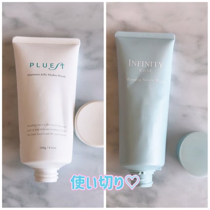マンナンジェリーハイドロウォッシュ/PLUEST/洗顔料を使ったクチコミ(1枚目)