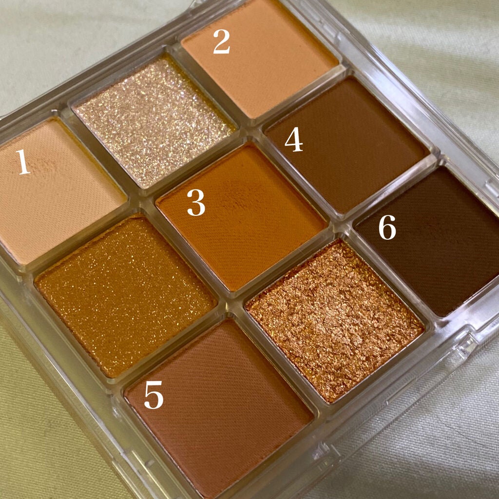 フラッシュシャドーパレット/EGLIPS/アイシャドウパレットを使ったクチコミ(4枚目)