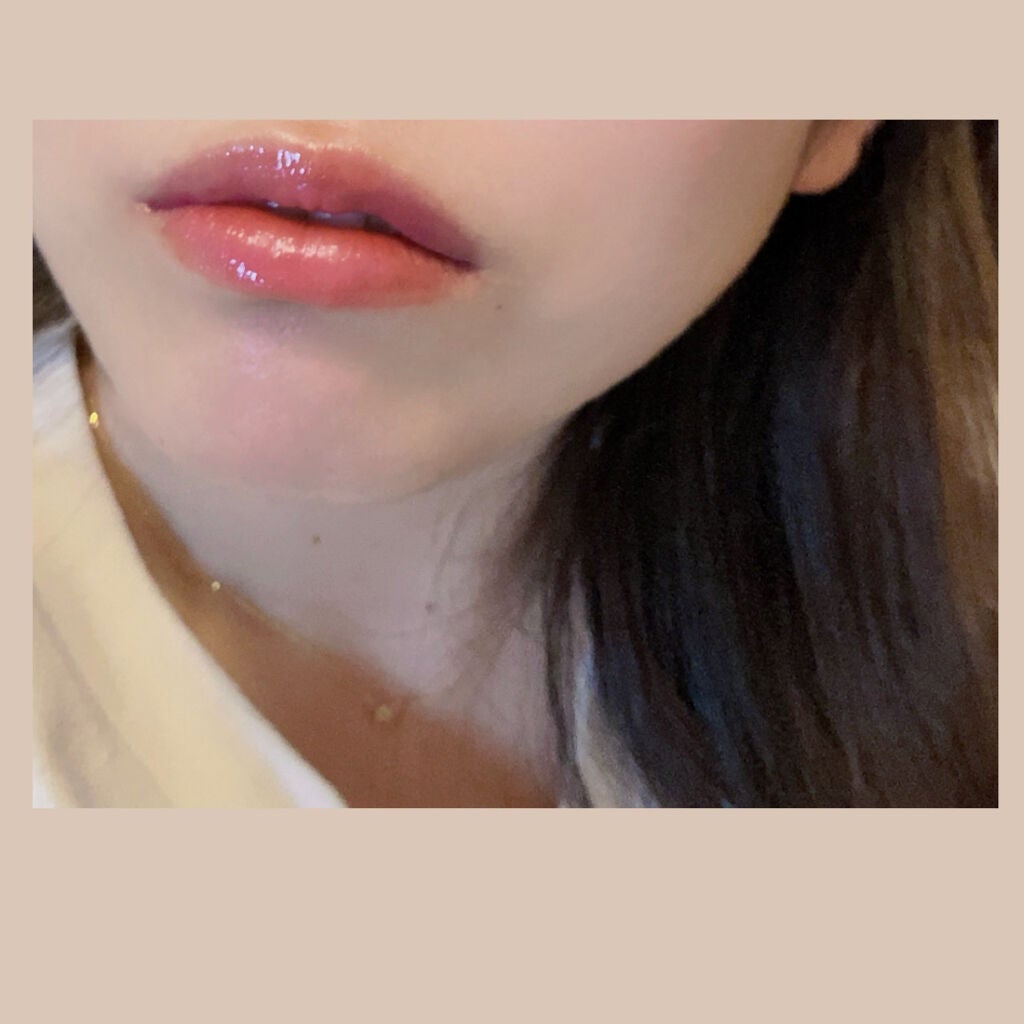 ヴォリュプテ ティントインオイル/YVES SAINT LAURENT BEAUTE/リップグロスを使ったクチコミ(4枚目)
