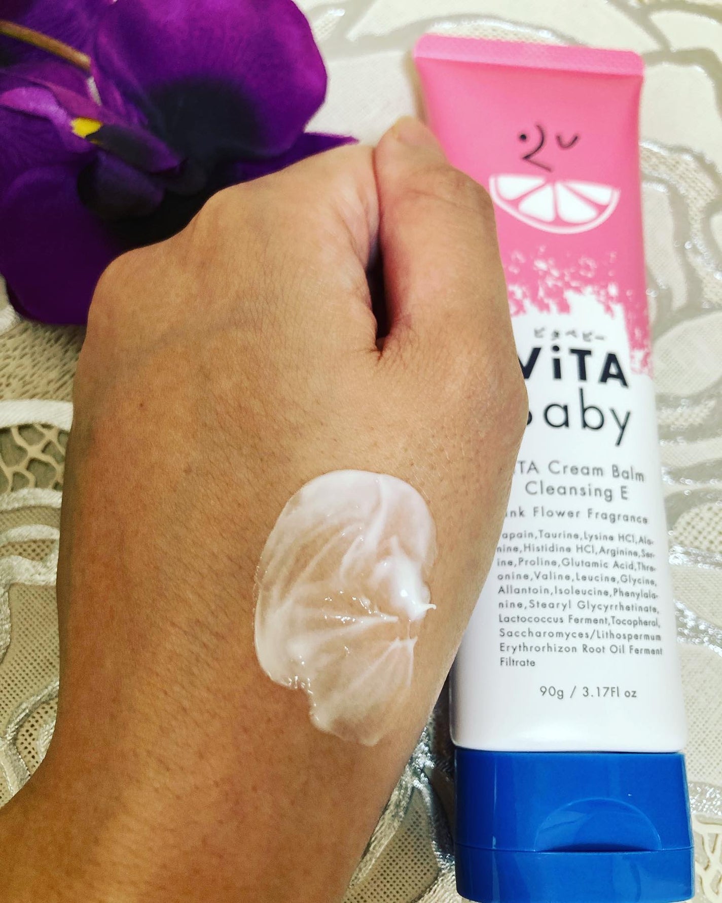 ViTAクリームバームクレンジングE/ViTABaby/クレンジングバームを使ったクチコミ(3枚目)