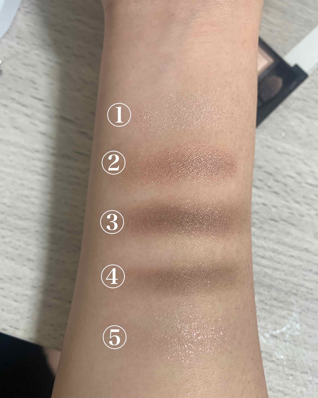 ショコラスウィート アイズ/リンメル ロンドン/アイシャドウパレットを使ったクチコミ(3枚目)