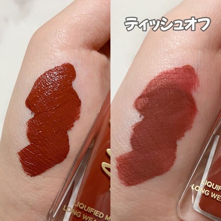 メルテッド リキッド マット ロングウェア リップスティック/Too Faced/口紅を使ったクチコミ(2枚目)