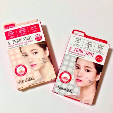 MEDIHEAL  A-zero Shot スキンドレッシングパッチのクチコミ「1箱400円‼️メディヒールのニキビパッチ🩹
効果ありすぎて困ってます🙋🏻‍♀️💗


今回紹.....」（2枚目）