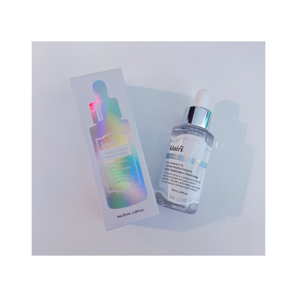 フレッシュリージュースドビタミンドロップ(35ml)/Klairs/美容液を使ったクチコミ(1枚目)