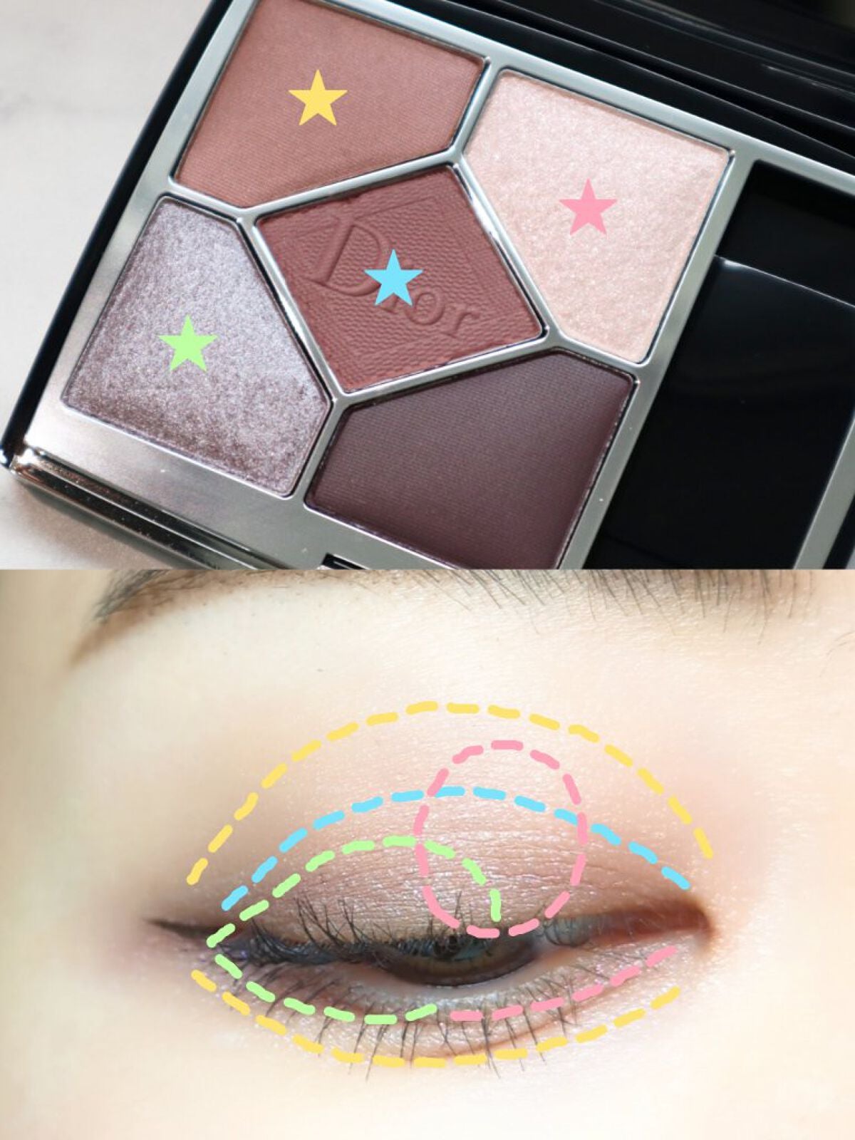 【旧】サンク クルール クチュール/Dior/アイシャドウパレットを使ったクチコミ(2枚目)