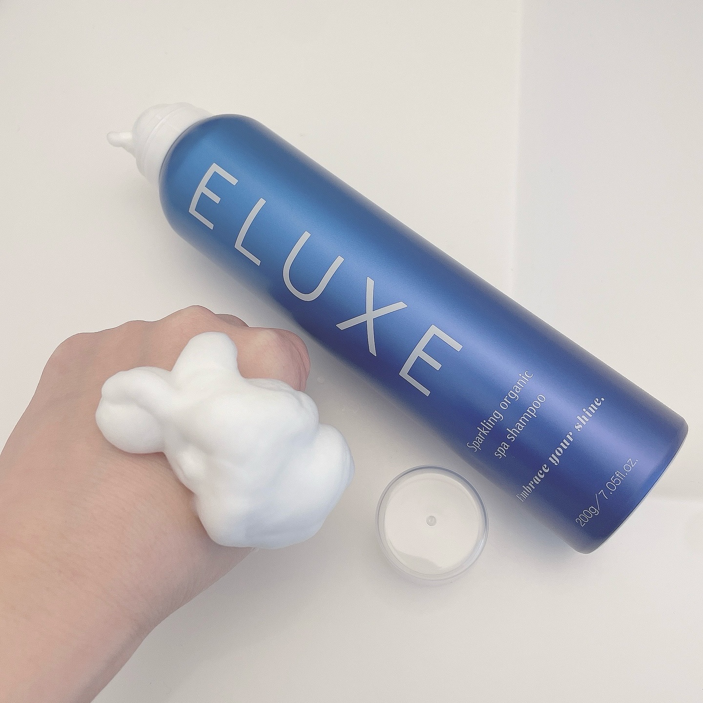 スパークリング オーガニック スパ シャンプー/ELUXE /市販シャンプーを使ったクチコミ（2枚目）