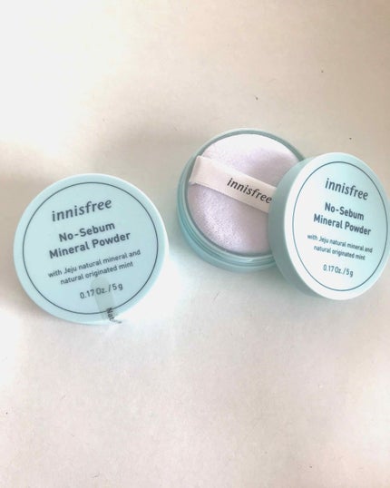 ノーセバム ミネラルパウダー/innisfree/ルースパウダーを使ったクチコミ(1枚目)