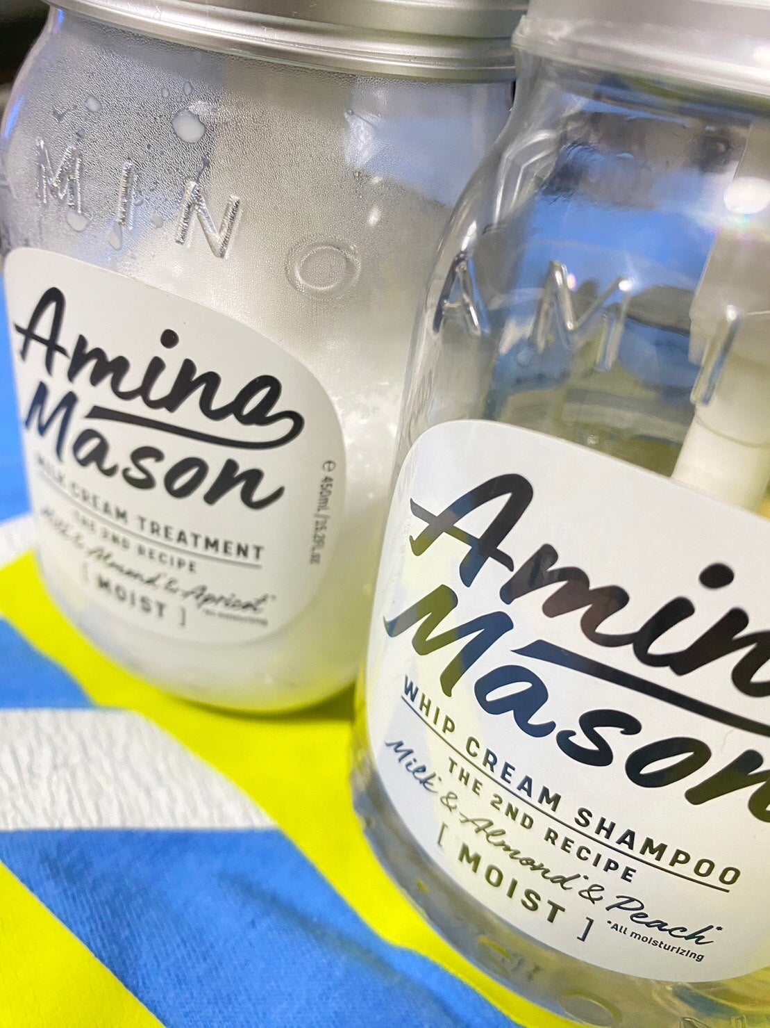 アミノメイソン ディープモイスト ホイップクリーム シャンプー/ミルククリーム ヘアトリートメント/アミノメイソン/市販シャンプーを使ったクチコミ(1枚目)